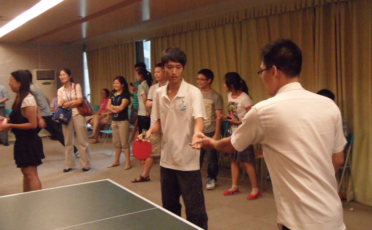 记九洲2012员工乒乓球赛